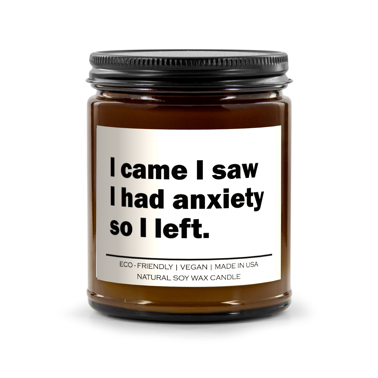 I Came I Saw Candle