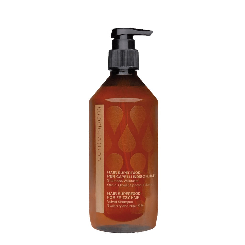 Contempora Velvet Shampoo for Frizzy Hair (500ml).