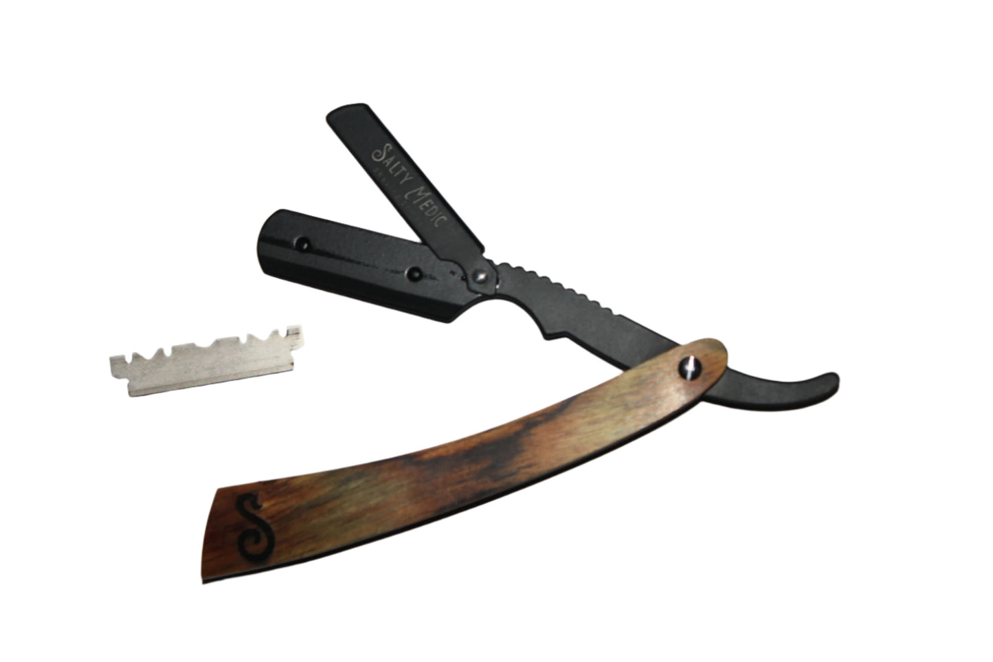 Salty Medic Shave Co Precision Straight Razor.