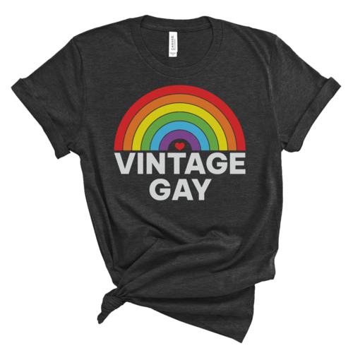 Vintage Gay Graphic Tee