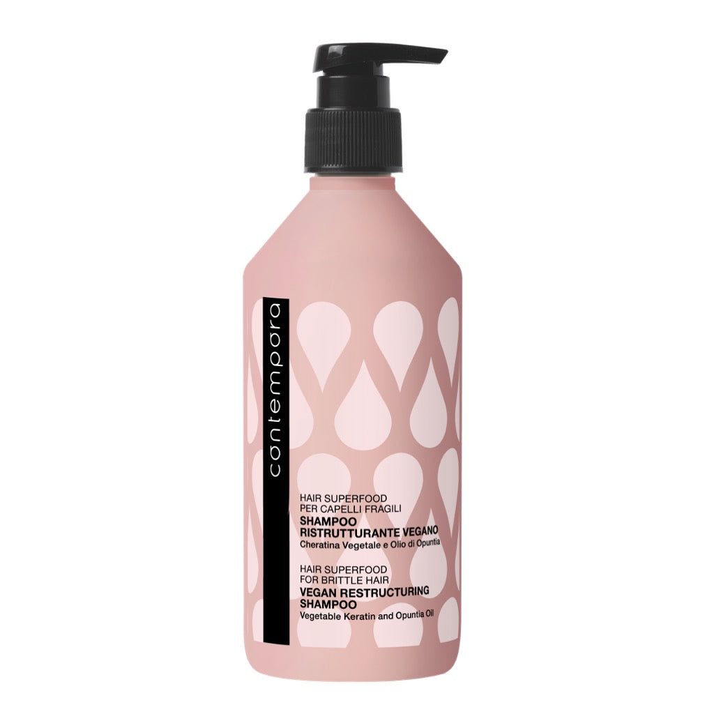 Contempora Hair Superfood Vegan Restructuring Shampoo (500ml)