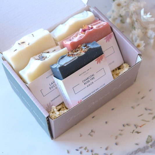 Handmade Soap Gift Box 5pk