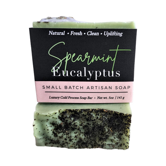 Spearmint Eucalyptus Cold Process Soap