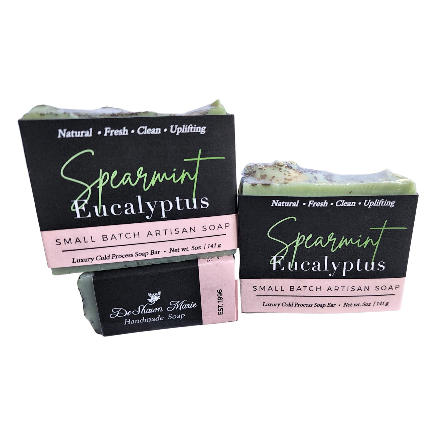 Spearmint Eucalyptus Cold Process Soap