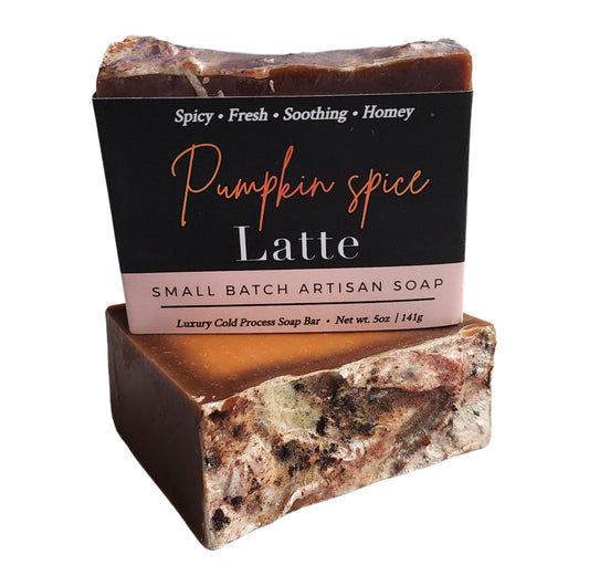 Pumpkin Spice Latte Cold Process Soap Bar