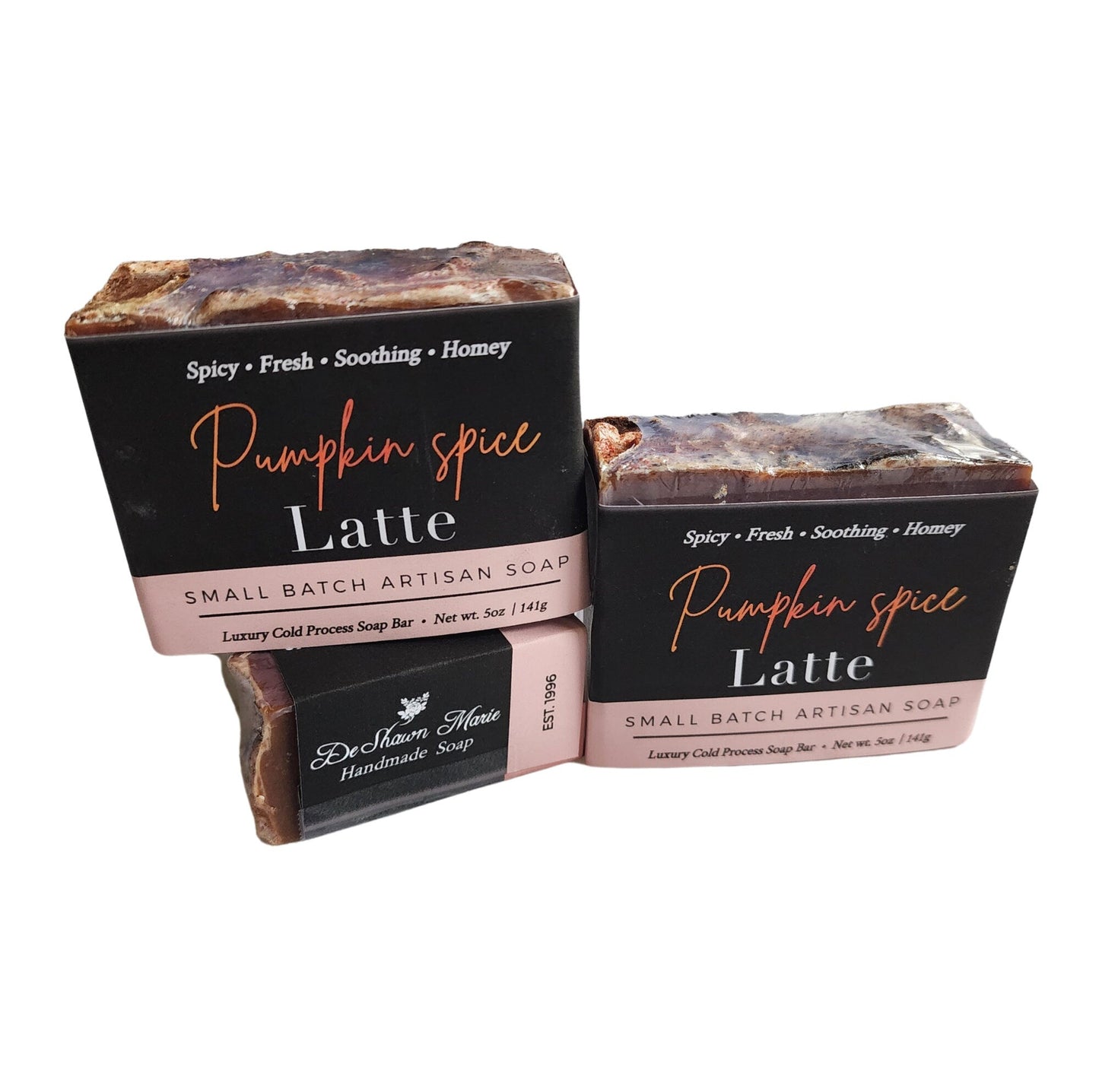 Pumpkin Spice Latte Cold Process Soap Bar