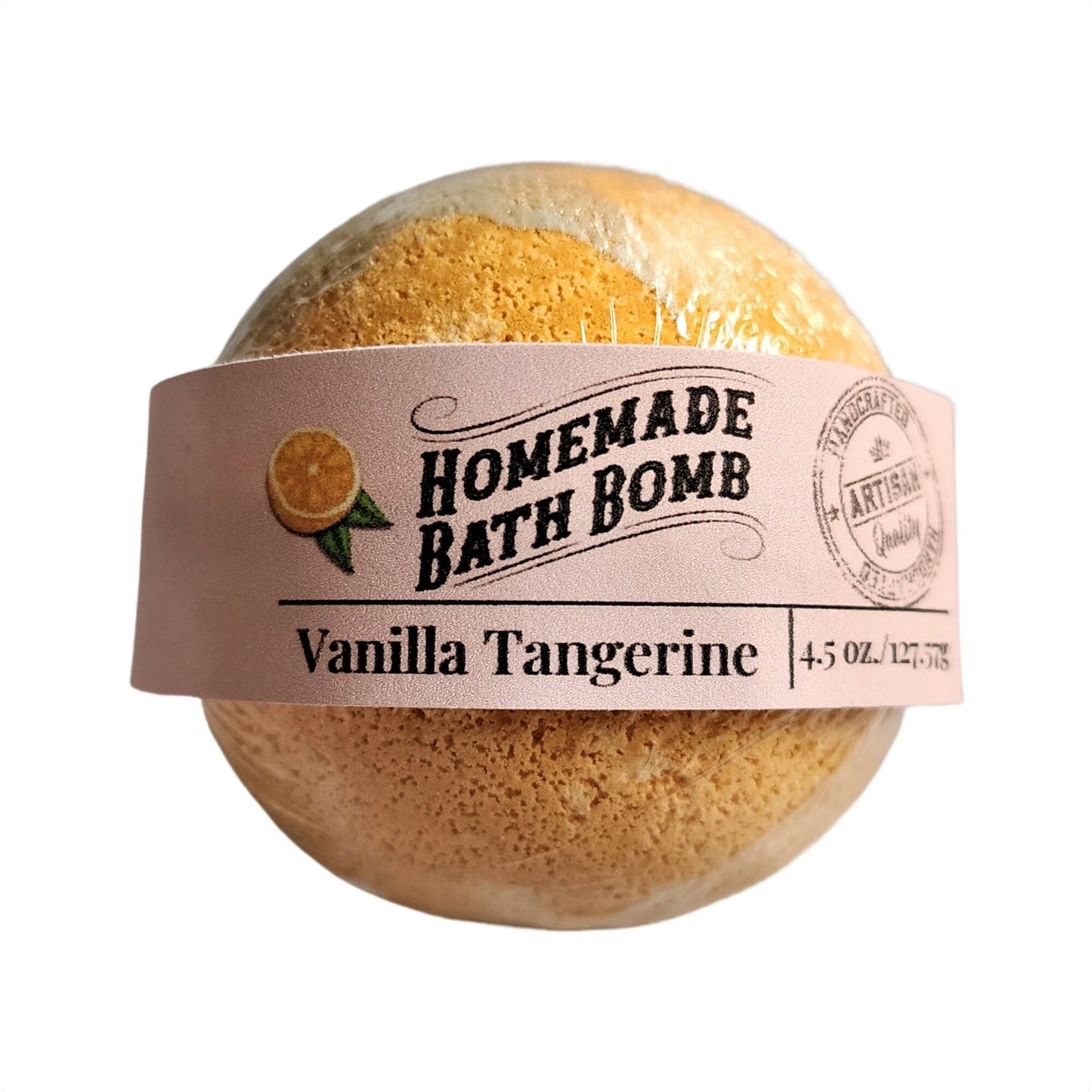 Vanilla Tangerine Bath Bomb