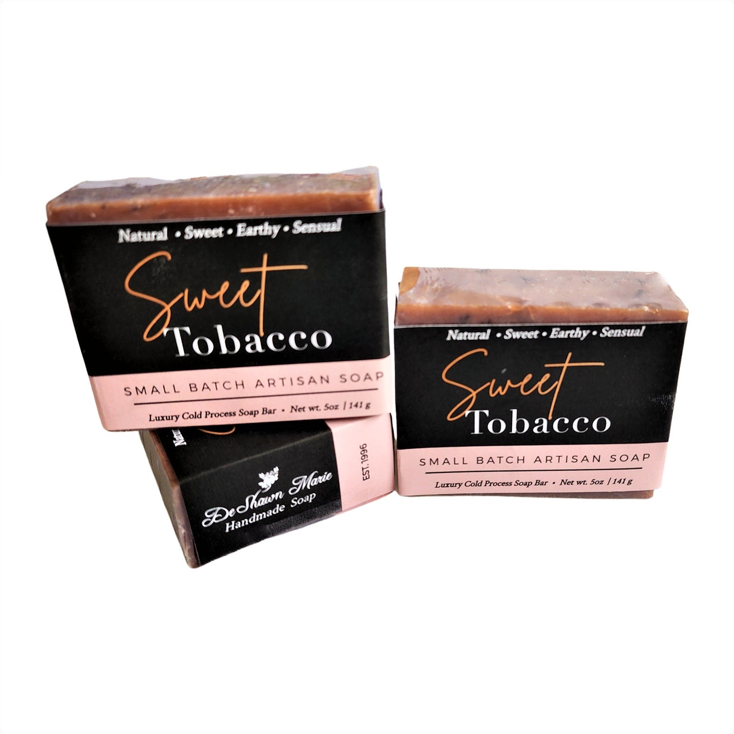 Sweet Tobacco Cold Process Soap Bar