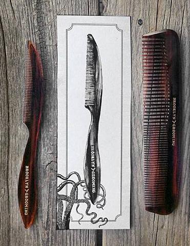 Men's Handmade Mustache & Beard Comb